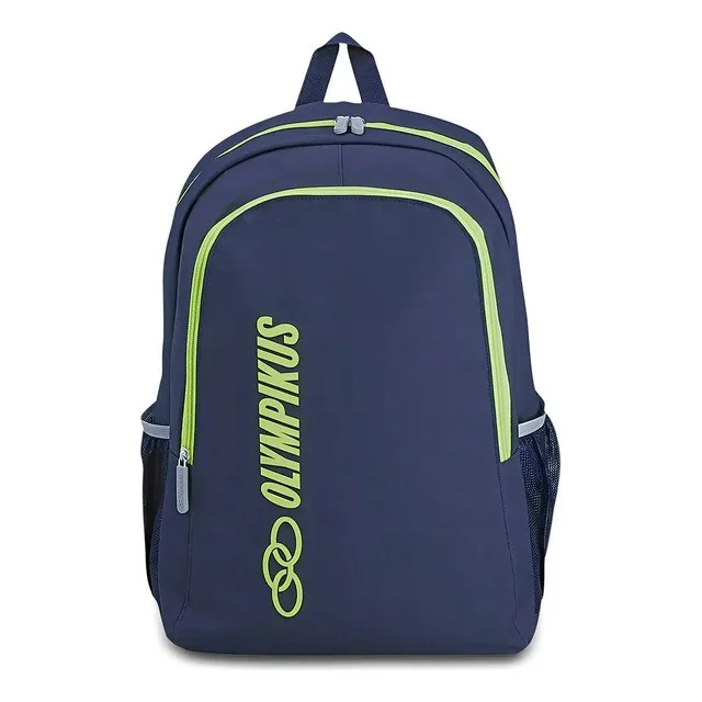 ✨ Mochila Casual Olympikus Essential Marinho/lime Azul-marinho Liso