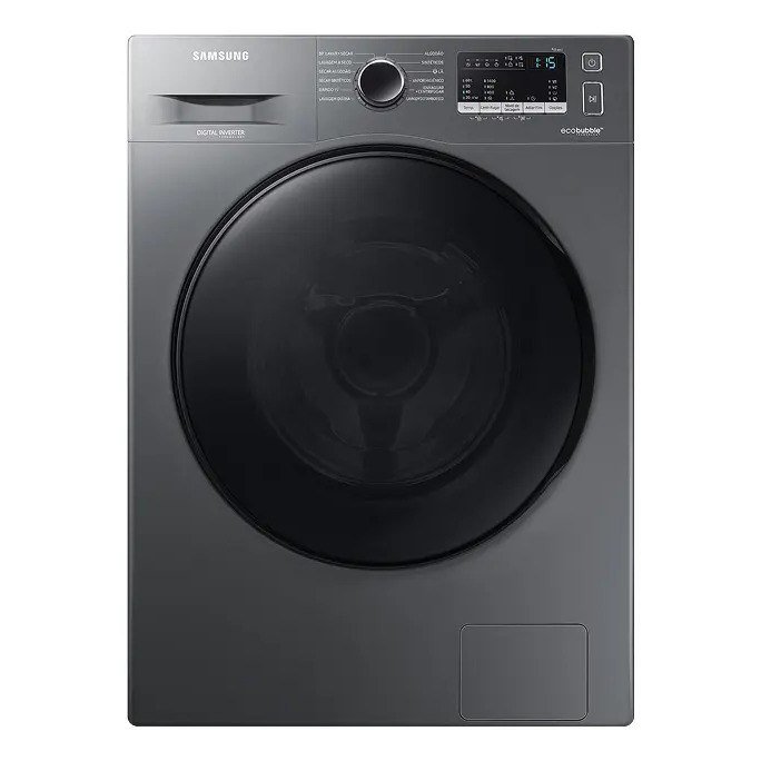 ✨ Lava e Seca Samsung WD11A com Ecobubble WD11A4453BX Inox Look 11/7kg