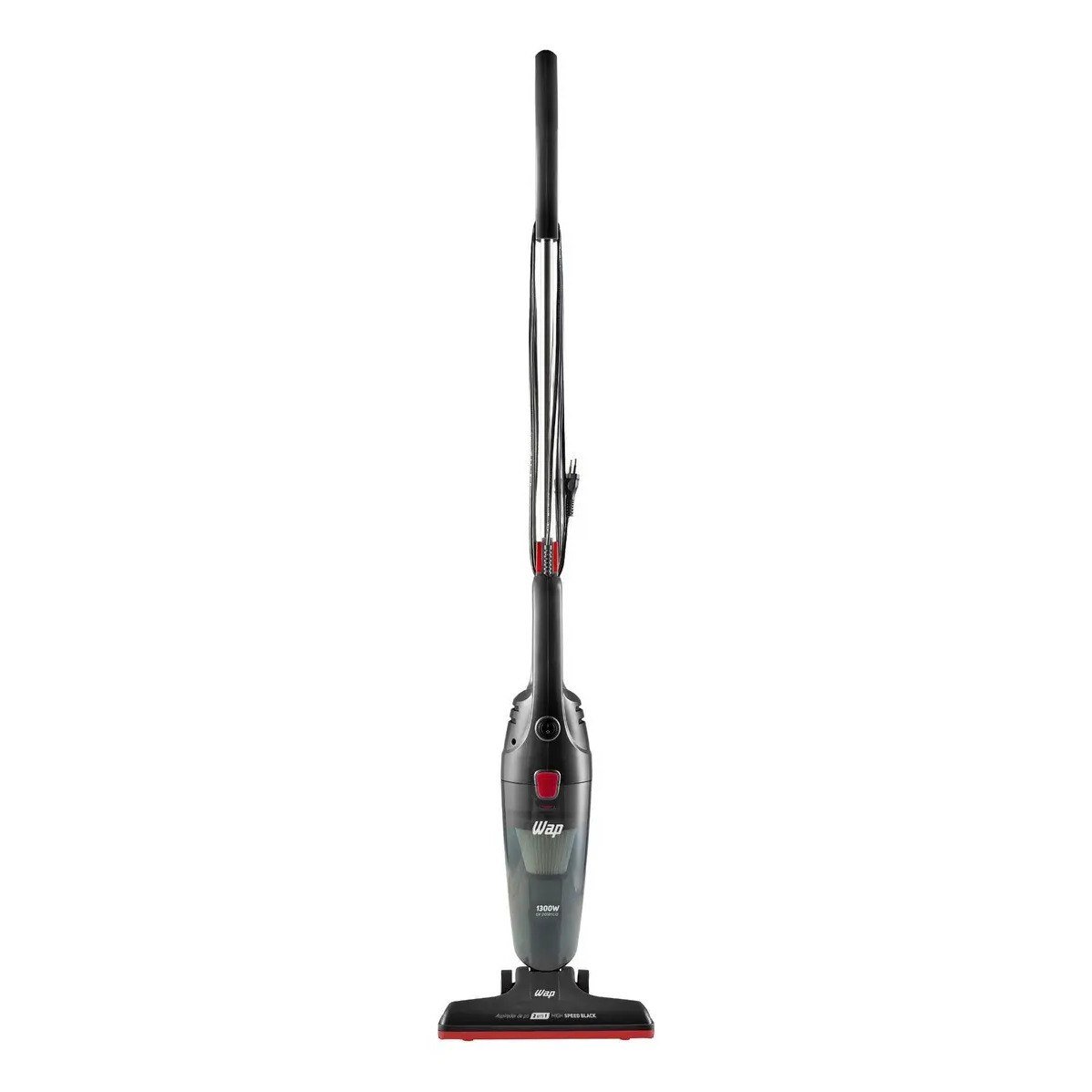 ✨ Aspirador de pó vertical 2 em 1 Wap High Speed Black cor vermelho e preto