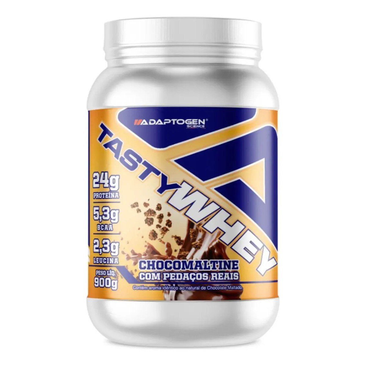 ✨ Proteina Para Ectomorfo Tasty Whey Sabor Chocomaltine 900g Sabor Choco Maltine