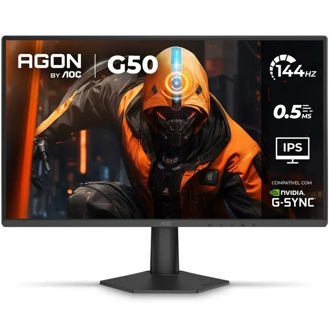 ✨ Monitor Gamer Aoc Agon G50 24 144hz 0,5ms 24g50f Preto