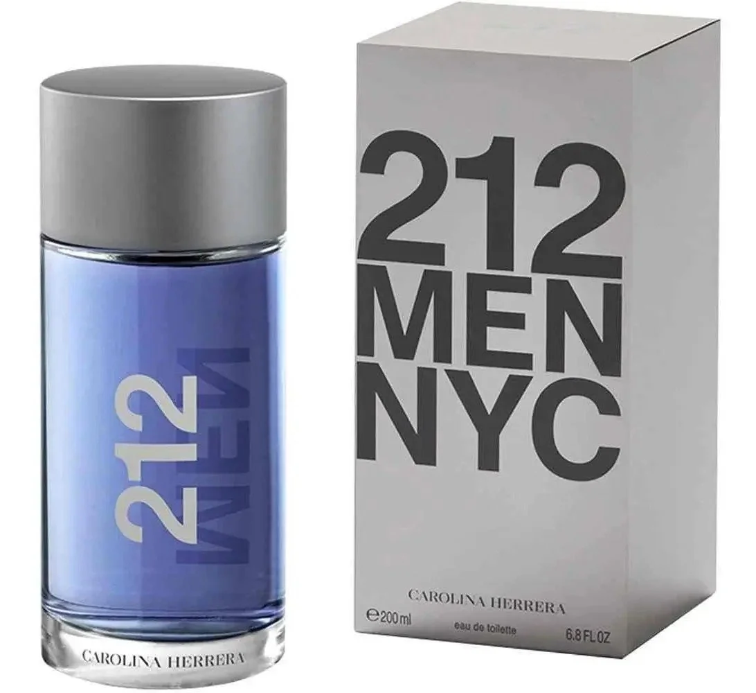 ✨ Carolina Herrera 212 Men Nyc Edt 200ml - Masculino