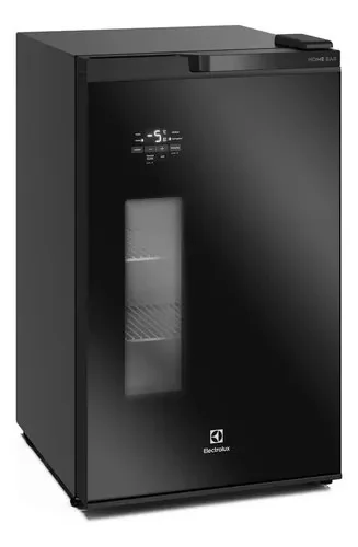 ✨ Cervejeira Home Bar Electrolux Frost Free 100l Porta De Vidro Preta Eb100 Preto 220v