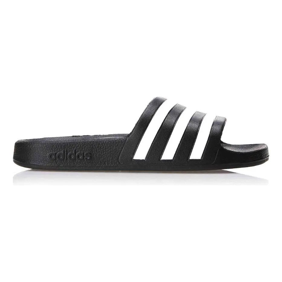 ✨ Chinelo Masculino Adilette Aqua adidas Preto E Branco Liso 36/37