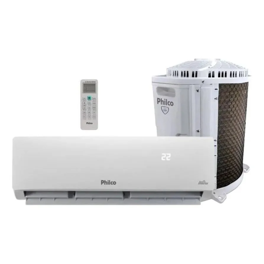 ✨ Ar Condicionado Split Inverter Philco 12000 Btus Frio 220v Branco 220v
