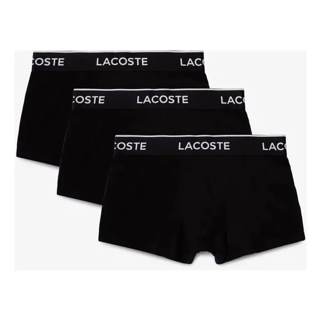 ✨Pack De Três Cueca Lacostes Trunks Masculinas