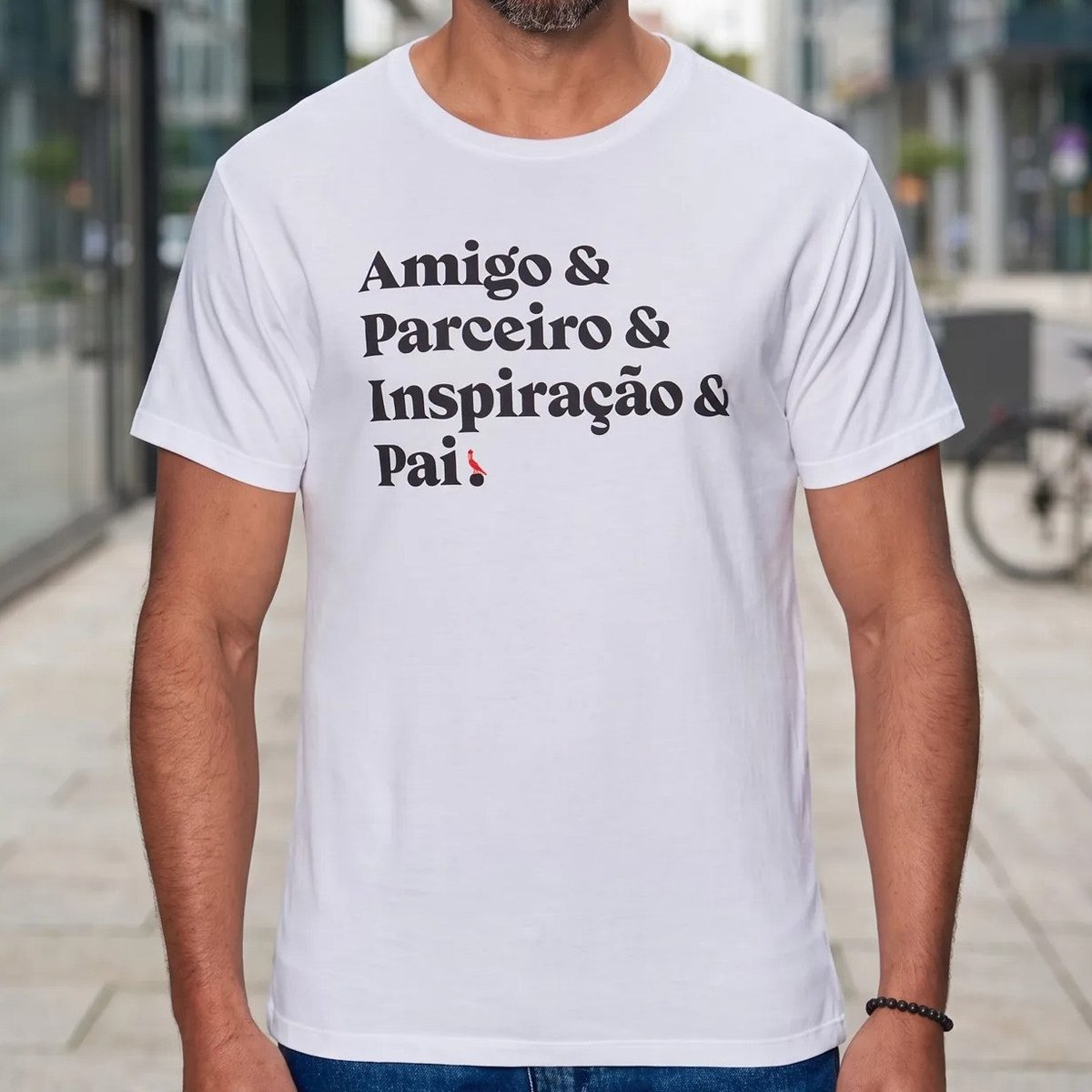 ✨ Camiseta Masculina Reserva Dia Dos Pais Branco Camiseta Estampada G Estampa Localizada