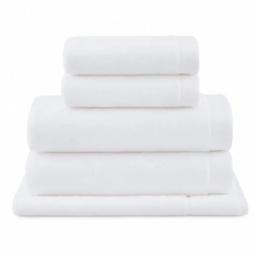 ✨ Buddemeyer Jogo de Toalhas Dual Air Banho Branco 5 peças