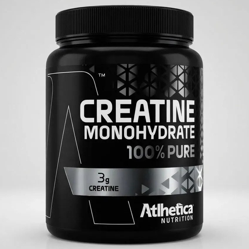 ✨ Creatina Atlhetica Nutrition 100% Pure em pó Sem sabor x 300g