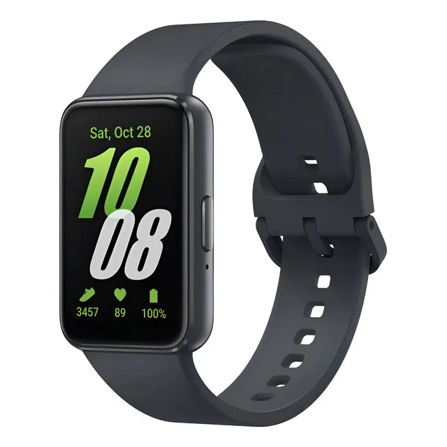 ✨ Relógio Smartband Samsung Gal.fit 3 Sm-r390 Grafite Grafite Liso Grafit Cinza-escuro