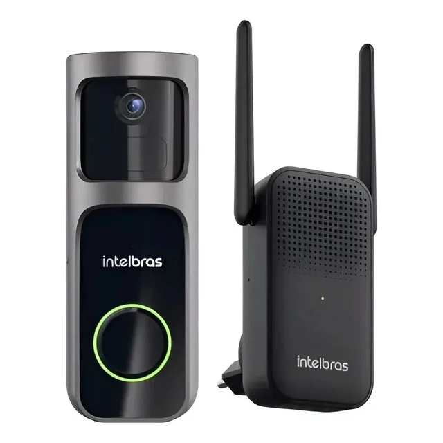 ✨Videoporteiro Inteligente Wi-fi Mvw 2000 Intelbras Cinza 127/220v
