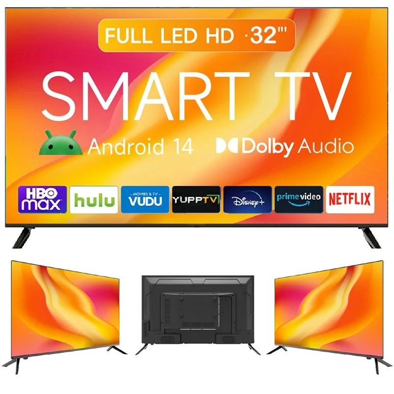 ✨Smart TV de 24/32 Polegadas  Full HD LED Wi-Fi, HDMI  Apps Android TV Integrados
