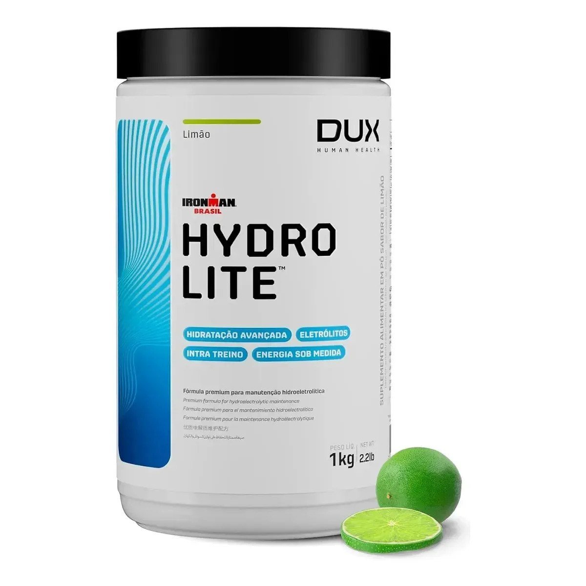 ✨ Suplemento Em Pó Dux Nutrition Hydrolite Carboidratos Sabor Limão Em Pote De 1000g Outros