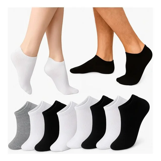 ✨ Kit 12 Pares Meia Soquete Cano Curto Unissex  Premium Full