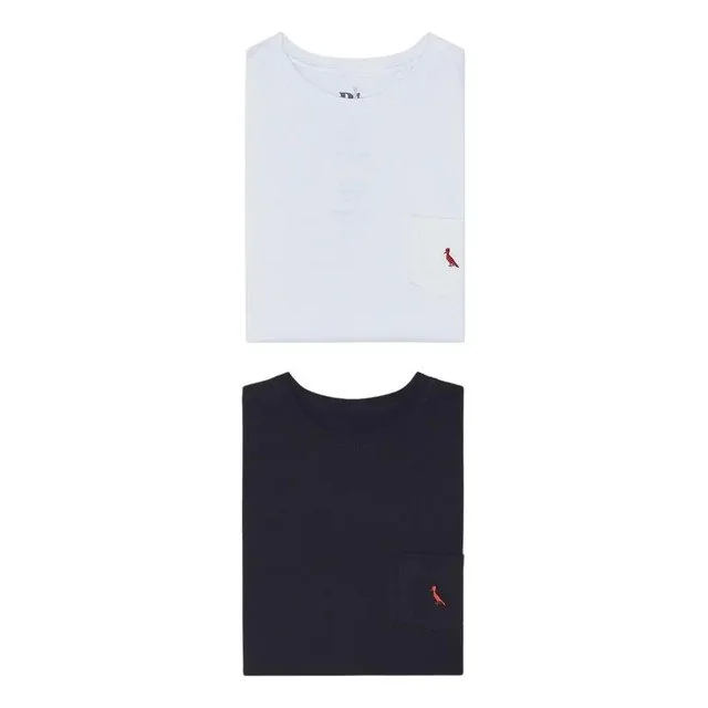 ✨Kit 2 Camisetas Bolso Noturno E Paz Reserva
