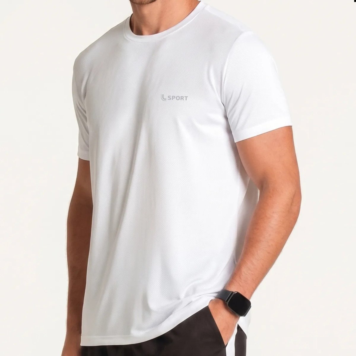 ✨ Camiseta Básica Lupo  Dry Fit Confortável Academia