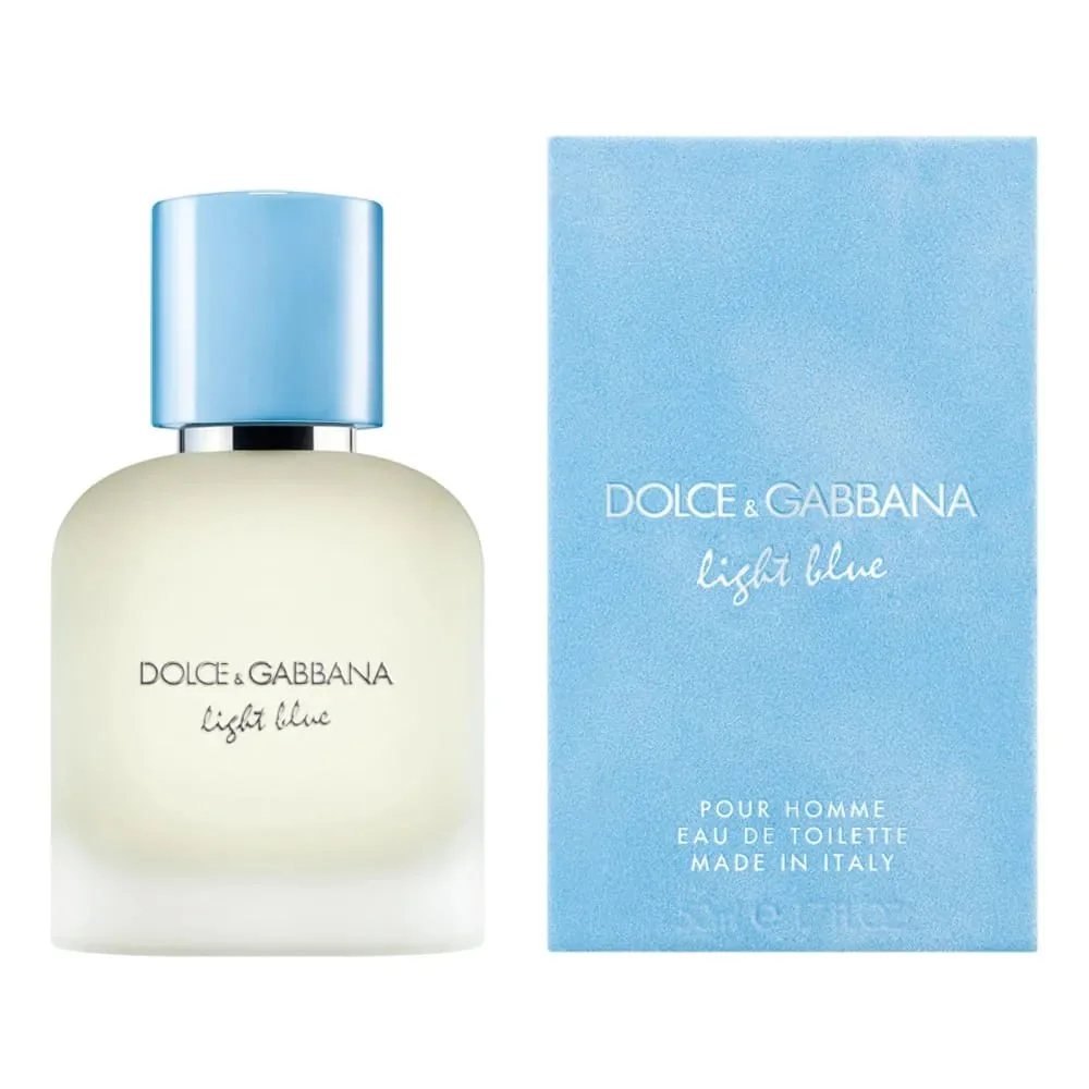 ✨Perfume Dolce & Gabbana Light Blue Masculino - Eau de Toilette 50ml