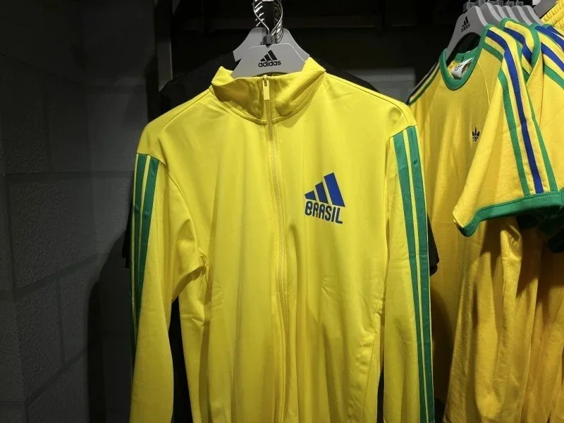 ✨Jaqueta Masculina Brasil Copa Do Mundo Da Fifa 2026 adidas Byello Gg Lisa