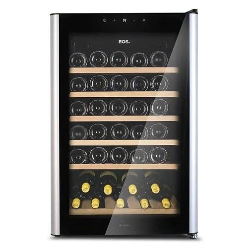 ✨ Adega Climatizada 49 Garrafas EOS Sommelier com Painel Touch e Compressor EAC49E 220V
