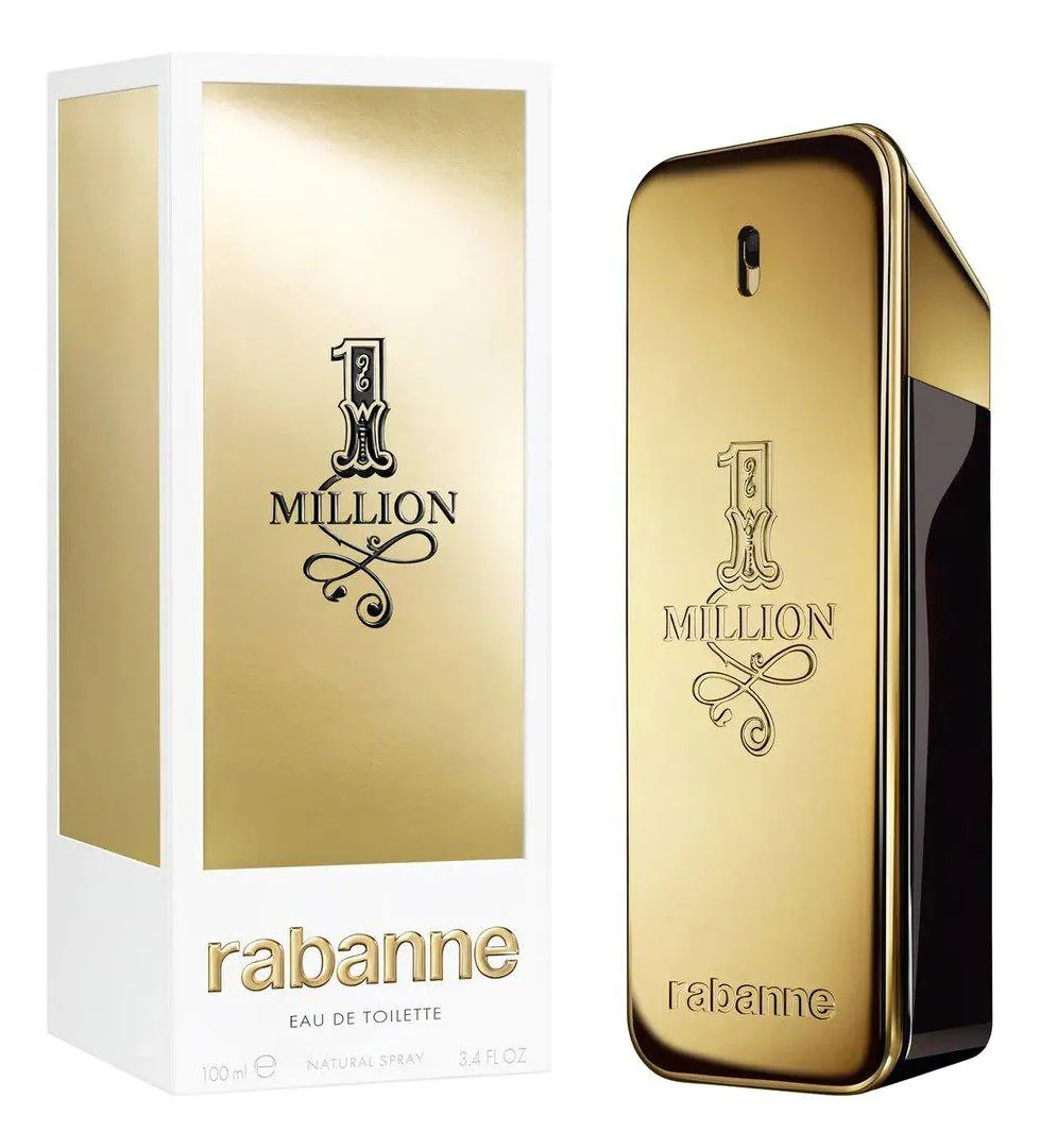 ✨ Perfume Rabanne 1 Million Eau de Toilette 100 ml masculino