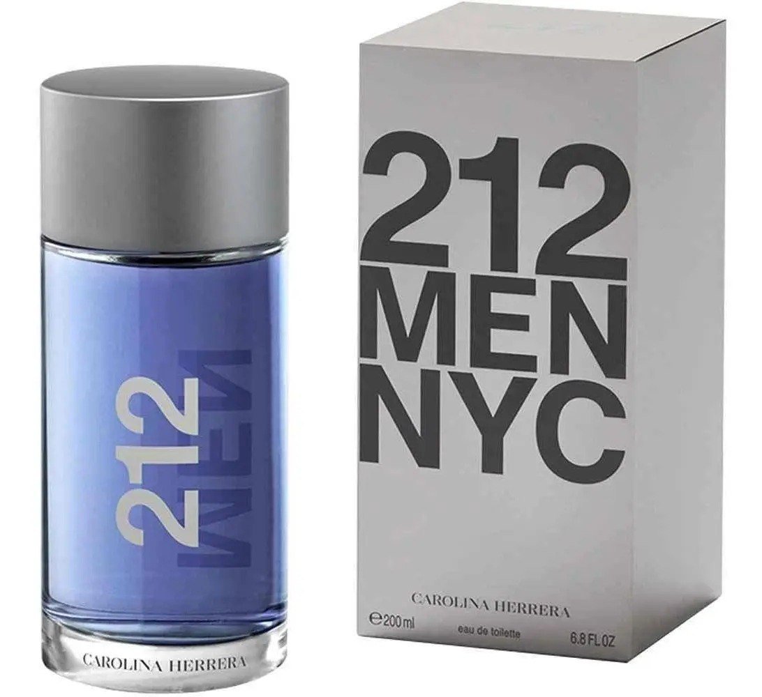 ✨ Carolina Herrera 212 Men Nyc Edt 200ml - Masculino