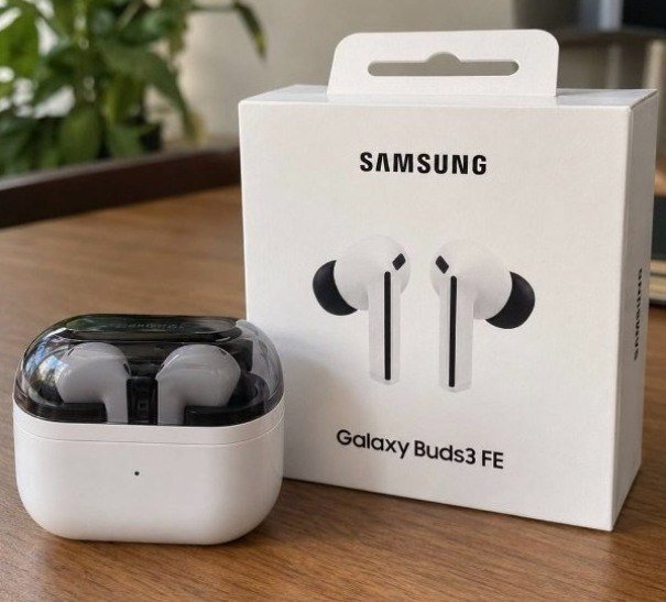 ✨ Samsung Galaxy Buds3 Fe, Fone De Ouvido Sem Fio, Cancelamento Ativo De Ruído, Galaxy Ai Cinza