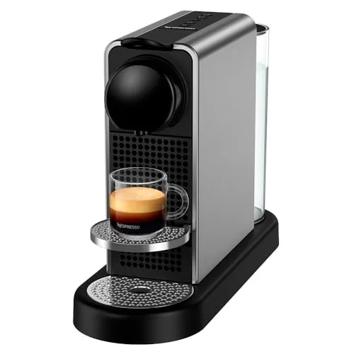 ✨ Cafeteira Nespresso CitiZ Alumínio Titânio 220V