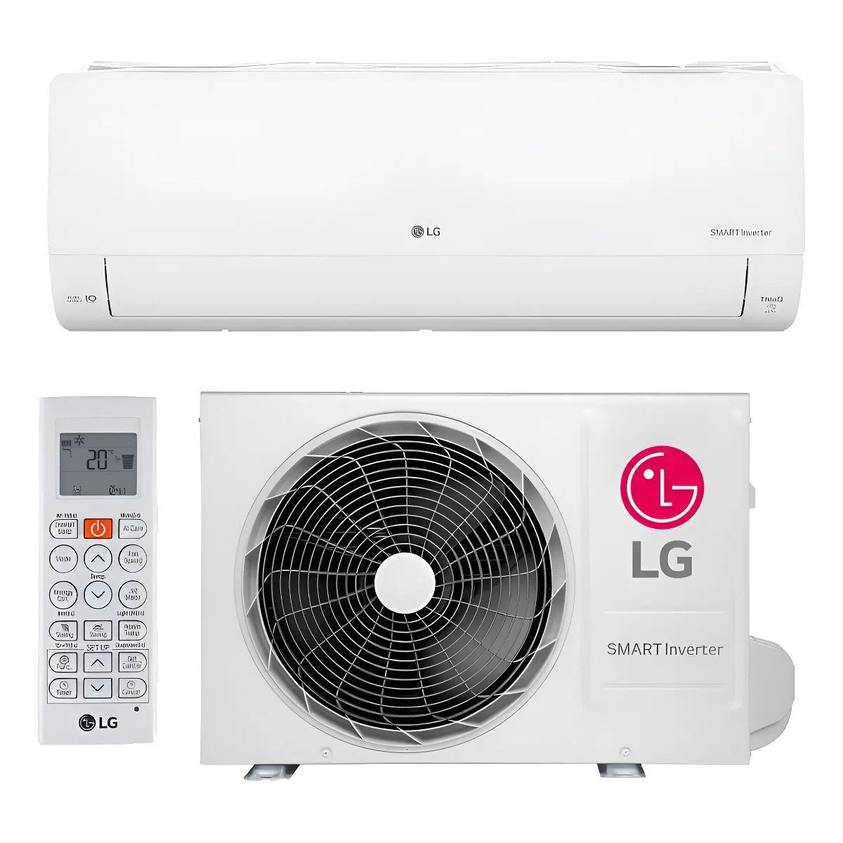 ✨ Ar Condicionado LG Ai Smart Inverter Voice 9000 Btus Frio Branco