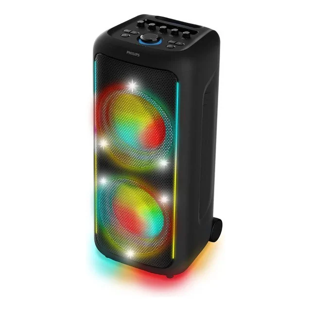 ✨ Caixa De Som Bluetooth Tax5000/78, 1800w, Philips, Preto, Party Speaker 127/220v