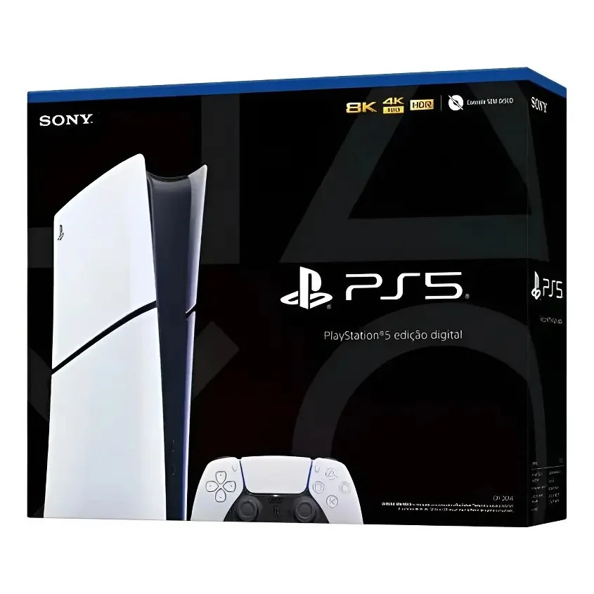 ✨ Console Playstation 5 Slim Digital 825gb Branco