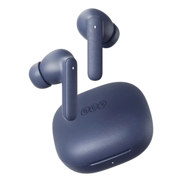 ✨ Fone Qcy Buds T43 Bluetooth 5.3 Enc Ipx4 Cor Azul