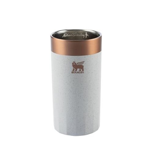 ✨ Stanley - Copo prismático isolado para cocktails, antiderrapante, para bebidas quentes ou frias, 381 ml, Ash Bronze