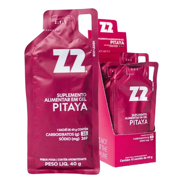✨ Energy Gel Z2 Pitaya Box 10 Unidades Pitaya