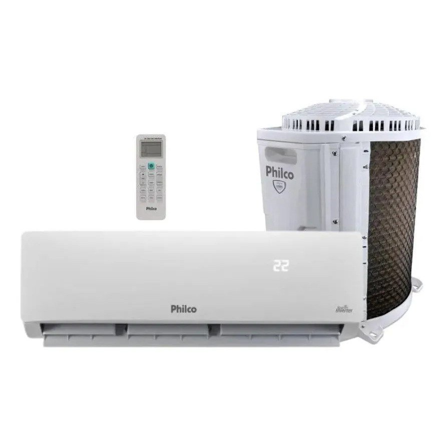 ✨ Ar Condicionado Split Inverter Philco 12000 Btus Frio 220v Branco 220v