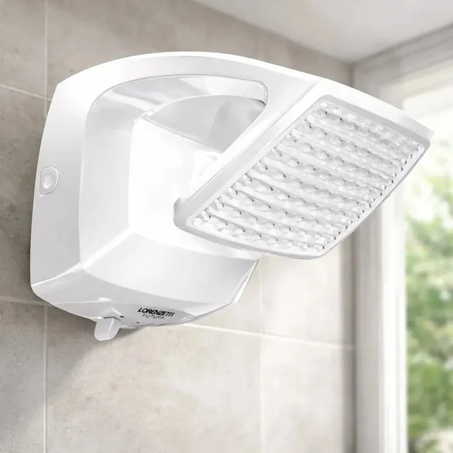 ✨Lorenzetti Futura Multitemperaturas Ducha De Parede Branco 7500w 220v 7.5 Kw