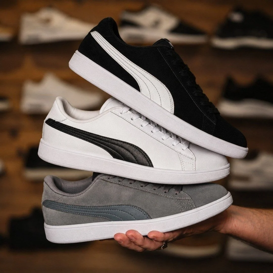 ✨Tênis Smash V2 Puma Cinza 41 Br