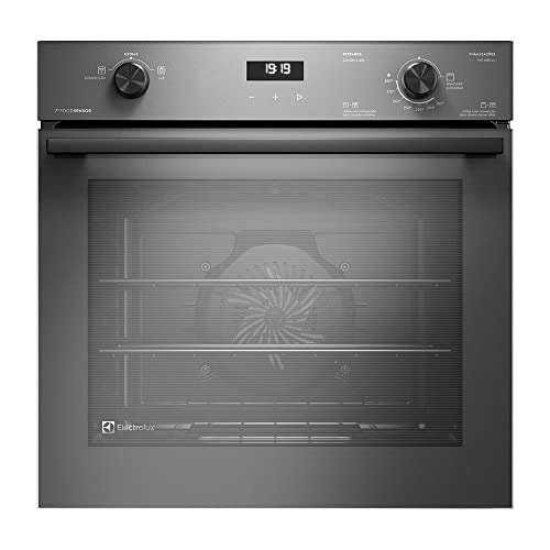 ✨ Forno a Gás de Embutir Electrolux 80L Cinza Experience Com FoodSensor OE8GF 220V 50807UBA285