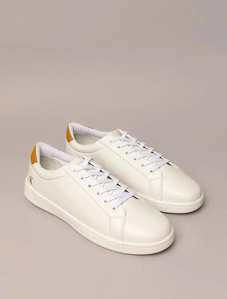 ✨ Tênis Ckj Slim New Basic - Branco Branco 38