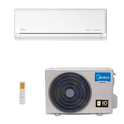 ✨ Ar Condicionado Split Hi Wall Ai Ecomaster Midea Inverter 18000 Btus Frio R32 220v