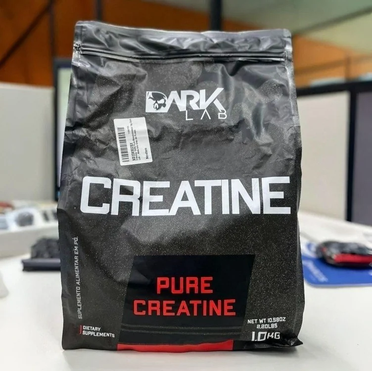 ✨Creatina Monohidratada Pura 1kg Dark Lab Unidade Sem Sabor