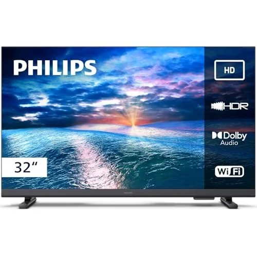✨ PHILIPS, Smart TV, 32" HD, 32PHG6910/78, HDR10, HDMI, USB, Dolby Audio, Wi-Fi