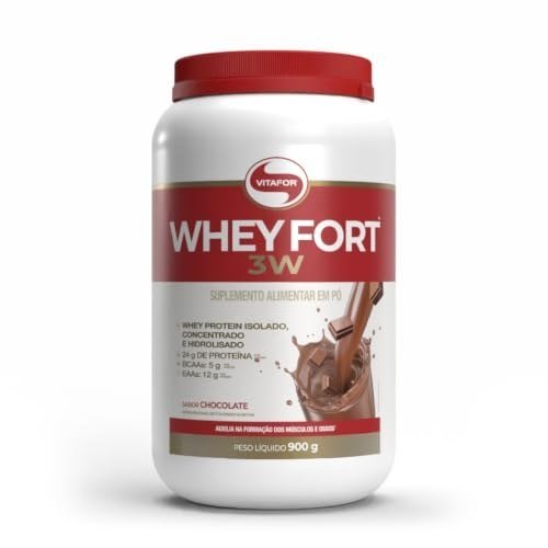 ✨ Vitafor - Whey Fort 3W - 900g - Chocolate