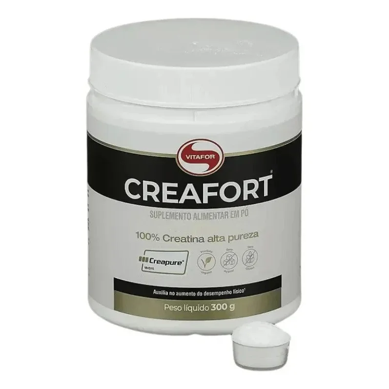 ✨ Creatina Monohidratada Creafort Sem Sabor 300g Vitafor
