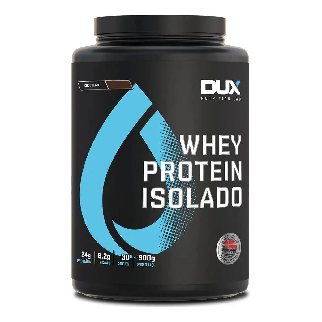 ✨ Dux Nutrition Whey Protein Isolado Pote 900g - Dux Nutrition Sabor Neutro