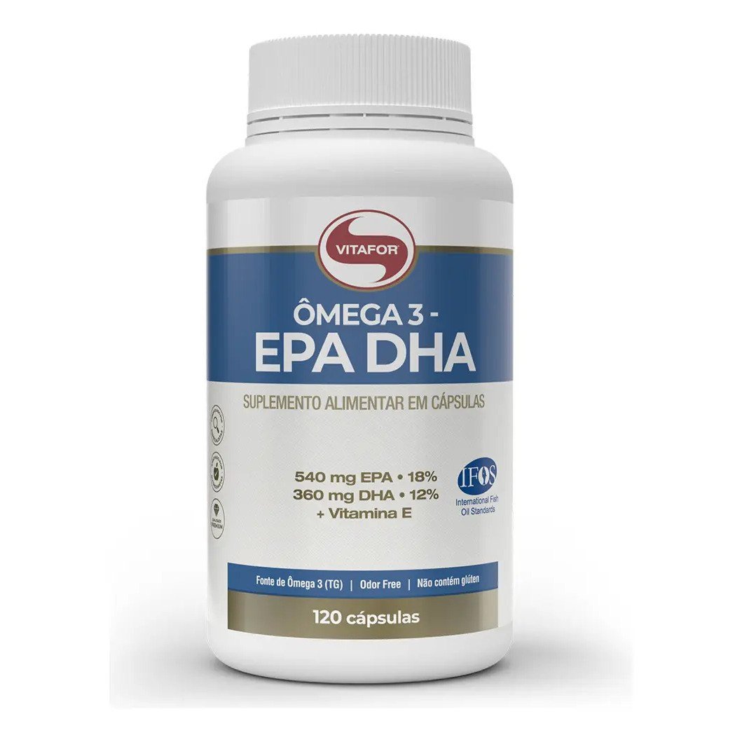 ✨ Vitafor Omega 3 Epa Dha - 120 Cap