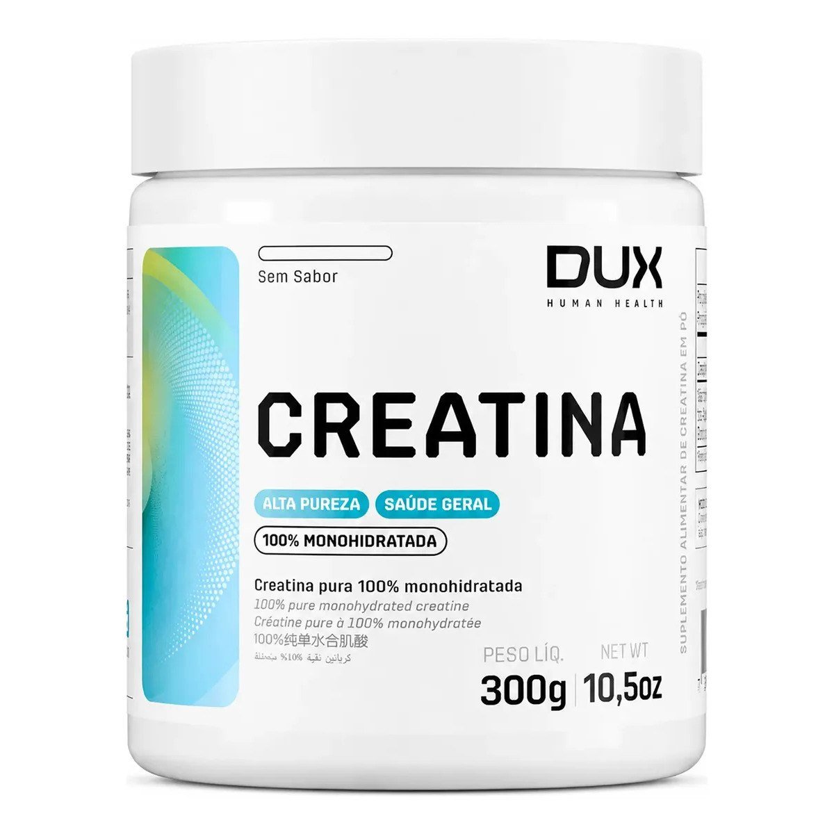 ✨ Creatina Monohidratada - Pote 300g Dux Nutrition