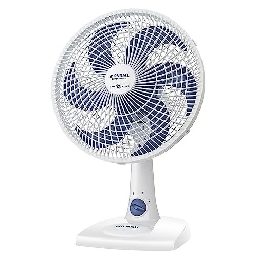 ✨ MONDIAL Ventilador de Mesa 220V, 30cm, 6 pás, Super Power - VSP-30-W