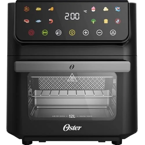 ✨ Fritadeira Oven Fryer 12L Oster Multi Touch 3 em 1-220V