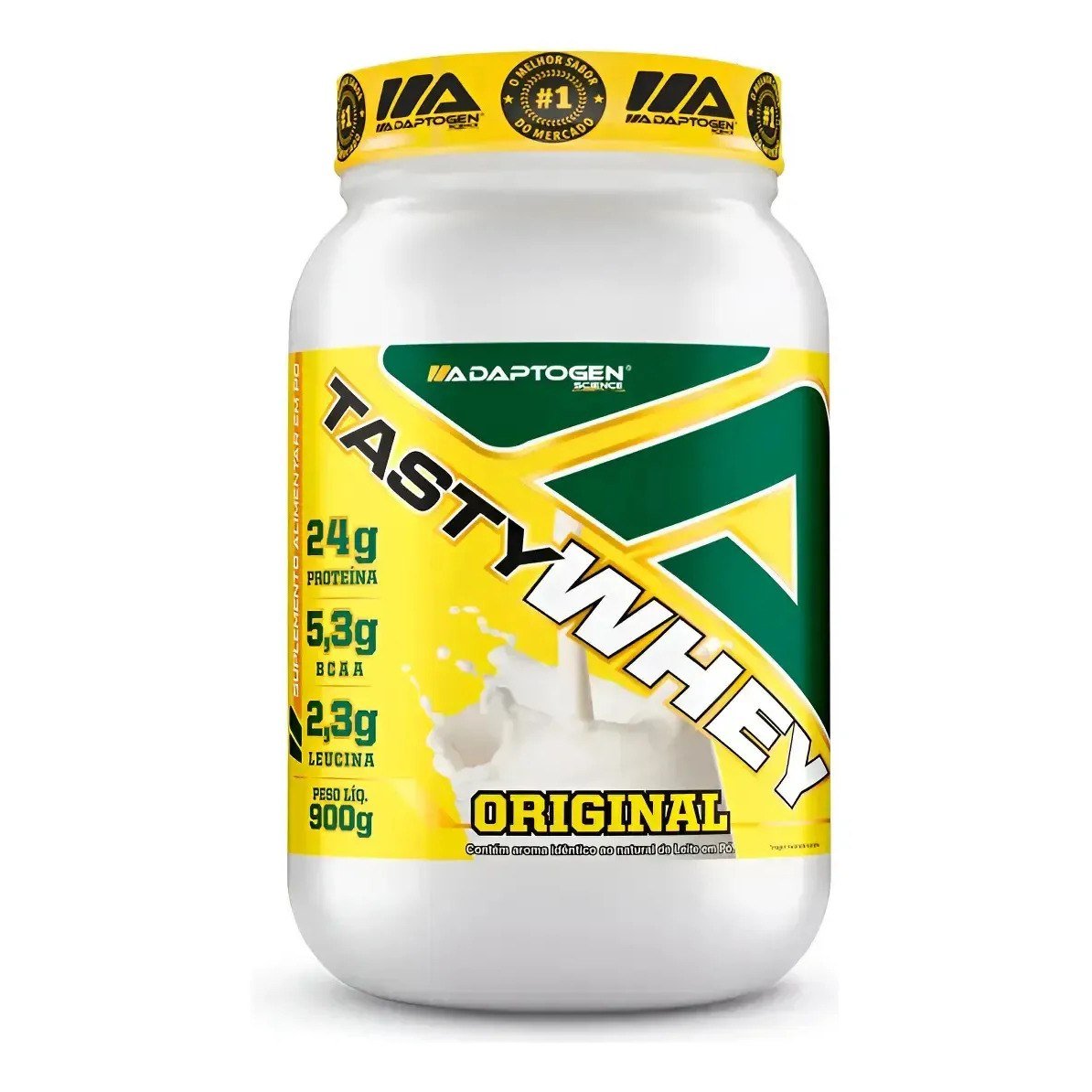 ✨ Whey protein Adaptogen Science Tasty Gourmet 3w em pó Sem sabor x 900g