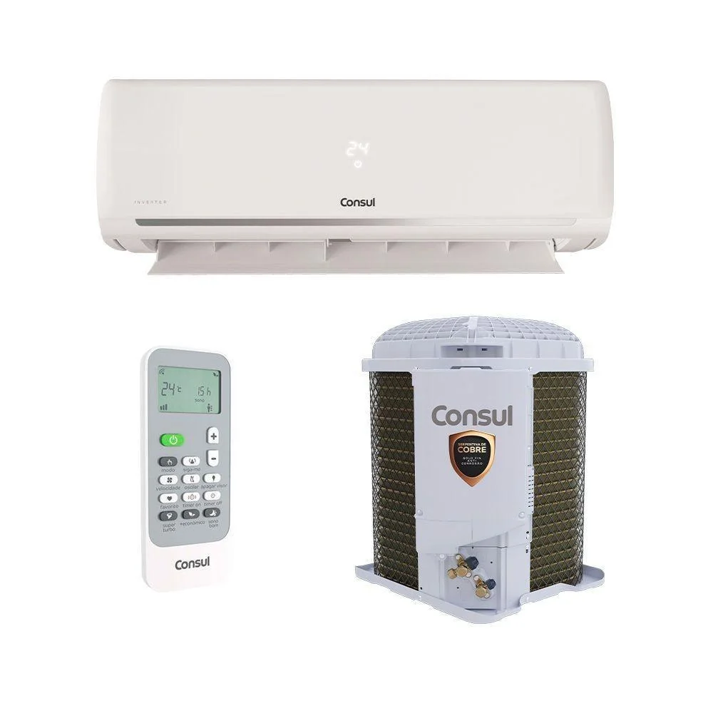 ✨Ar Condicionado Consul Triple Inverter Split Frio 9.000 Btu's Bivolt
